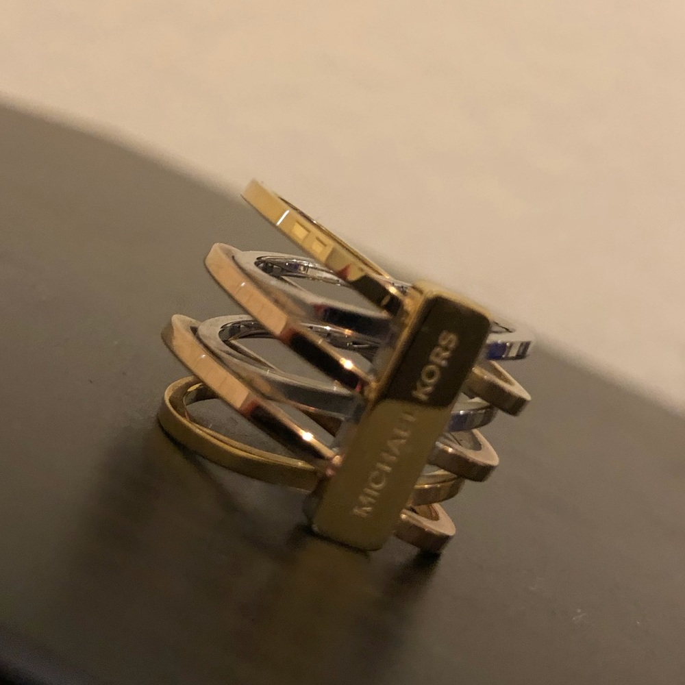 Michael Kors multi color ring
